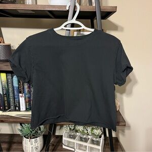 We the Free Black Tee Size M